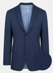 PAKO LORENTE – Marynarka garniturowa MERALD PPLM9-3G-214-N. Niebieskie garnitury Pako Lorente, bez wzorów. Za 219.99 zł.