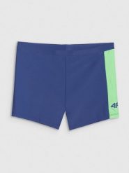 4F Kąpielówki męskie - granatowe L. Niebieskie kąpielówki 4F, l, bez wzorów, z elastanu. Za 69.99 zł.