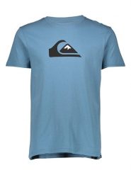 Quiksilver Koszulka w kolorze błękitnym rozmiar: S. Niebieskie bezrękawniki Quiksilver, s, bez wzorów, bez kołnierzyka, bez ramiączek. Za 96.60 zł.