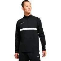 Bluza dresowa sportowa męska Dri-FIT Academy 21 Sweatshirt. Czarne bluzy bez kaptura Nike, l, bez wzorów, z dresówki, bez kaptura. Za 149.99 zł.