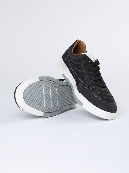 PAUL VESTERBRO Skórzane sneakersy w kolorze czarnym rozmiar: 42. Czarne buty sportowe casual PAUL VESTERBRO, bez wzorów, bez zapięcia. Za 152.98 zł.