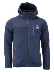 Peak Mountain Kurtka softshellowa "Carhood" w kolorze granatowym rozmiar: XXXL. Niebieskie kurtki outdoor i hardshell Peak Mountain, bez wzorów, bez kaptura. Za 181.33 zł.
