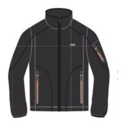 Brugi Bluza męska 4ANK-500 Nero r. M. Bluzy bez kaptura marki Brugi. Za 103.00 zł.
