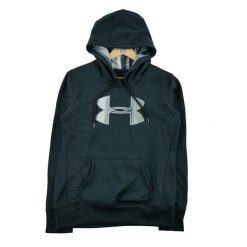 Second life - Under Armour bluza męska z kapturem - Stan bardzo dobry. Czarne bluzy z kapturem Under Armour, l, bez wzorów, z materiału, z kapturem. Za 106.46 zł.