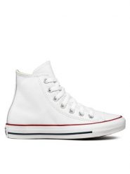 Converse Trampki Chuck Taylor All Star HI 132169C Biały. Białe trampki Converse, m, bez wzorów, bez zapięcia. Za 239.99 zł.