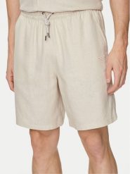 Emporio Armani Underwear Szorty materiałowe 211864 4R467 00040 Beżowy Regular Fit. Brązowe szorty Emporio Armani Underwear, m, bez wzorów, z materiału. Za 899.99 zł.