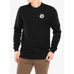 Bluza męska Fjallraven 1960 Logo Badge Sweater. Czarne bluzy Fjällräven, m, bez wzorów, bez kaptura. Za 419.99 zł.
