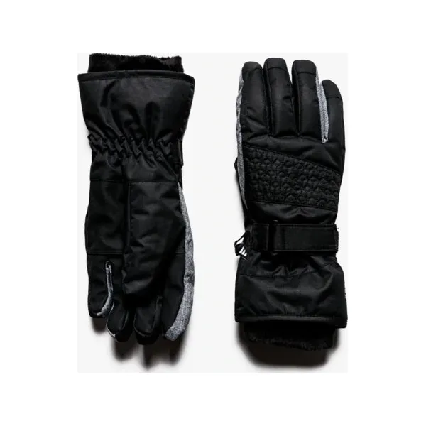Feewear Rękawiczki Zimowe Argeles , czarny, rozmiar S. Czarne rękawiczki Feewear, na zimę, z aplikacjami, z materiału. W wyprzedaży za 59.99 zł.