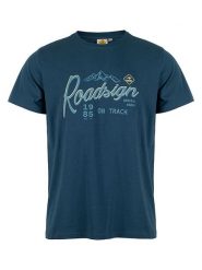 Roadsign Koszulka w kolorze granatowym rozmiar: L. Niebieskie bezrękawniki Roadsign, l, bez wzorów, z bawełny, bez kołnierzyka, bez ramiączek. Za 30.99 zł.