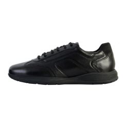 Buty GEOX U SPHERICA EC2 Czarny. Czarne buty turystyczne Geox, bez wzorów, z materiału, bez zapięcia, na fitness i siłownię. Za 331.99 zł.
