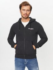 Napapijri Bluza NP0A4HI9 Czarny Regular Fit. Czarne bluzy Napapijri, m, bez wzorów, z bawełny, bez kaptura. Za 429.99 zł.