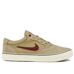 Buty męskie sportowe trampki Nike SB CHRON 2. Brązowe trampki Nike, m, bez wzorów, bez zapięcia. W wyprzedaży za 269.00 zł.