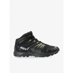 Buty turystyczne męskie Inov-8 Roclite G 345 GTX V2. Czarne buty trekkingowe Inov-8, bez wzorów, bez zapięcia. Za 444.99 zł.