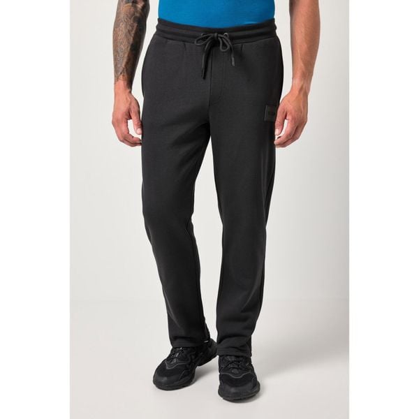 Męska Spodnie treningowe fitness dzianina dresowa krój basic do rozm. 7XL. Czarne spodnie treningowe długie JAY-PI, m, bez wzorów, z bawełny. Za 279.99 zł.