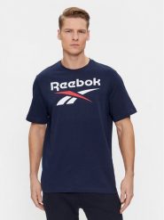 Reebok T-Shirt IM1620 Niebieski. Niebieskie t-shirty sportowe Reebok, bez wzorów, z bawełny, bez ramiączek, na fitness i siłownię. Za 59.99 zł.