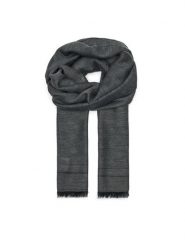 Guess Szal AM9412 POL03 Szary. Szare szaliki Guess, z aplikacjami, z materiału. Za 329.99 zł.