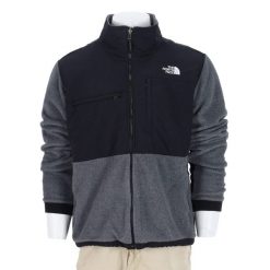 Second life - The North Face kurtka polarowa męska Denali - Stan bardzo dobry. Szare kurtki The North Face, l, bez wzorów, z materiału, bez kaptura. Za 255.56 zł.