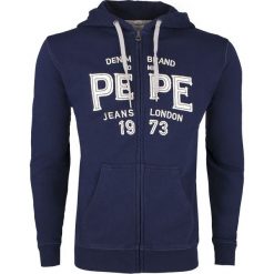 Bluza Pepe Jeans Babaco Dark Blue. Bluzy z kapturem marki Pepe Jeans. Za 149.00 zł.