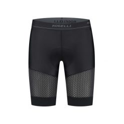 Bokserki rowerowe męskie Rogelli Advntr Distance z wkładką. Czarne bokserki Rogelli, m, bez wzorów. Za 276.00 zł.