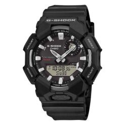 Zegarek Casio Analogowo-Cyfrowy GA-B010-1AER. Czarne, analogowe zegarki Casio, plastikowe. Za 828.50 zł.