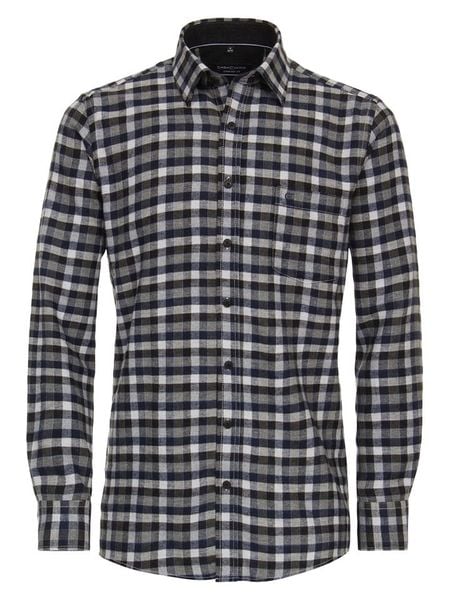 CASAMODA Koszula - Comfort fit - w kolorze khaki rozmiar: M. Brązowe koszule CASAMODA, m, bez wzorów, z bawełny, bez kołnierzyka, bez ramiączek. Za 93.07 zł.