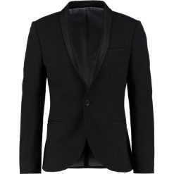 Viggo SCOZIA SKINNY FIT Marynarka garniturowa black. Garnitury Viggo, z elastanu. W wyprzedaży za 503.20 zł.