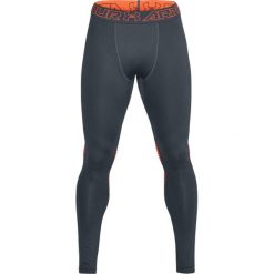 Under Armour Legginsy męskie UA CG REACTOR LEGGING grafitowo pomarańczowe r. XL (1298260-008). Spodnie treningowe długie marki Under Armour. Za 200.86 zł.