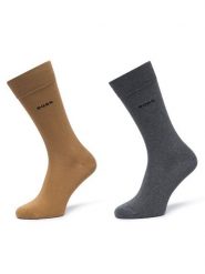 BOSS Skarpety długie 50516616 Kolorowy. Skarpety Boss, bez wzorów, z bawełny. Za 69.99 zł.