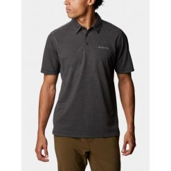 Koszulka Polo Męska Columbia Havercamp Pique. Czarne koszulki polo Columbia, m, bez wzorów, z poliesteru, bez kołnierzyka, bez ramiączek. Za 249.00 zł.