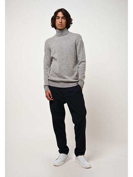 AUTHENTIC CASHMERE Kaszmirowy golf "Martin" w kolorze szarym rozmiar: S. Szare golfy AUTHENTIC CASHMERE, s, bez wzorów, z kaszmiru, bez ramiączek. Za 630.99 zł.