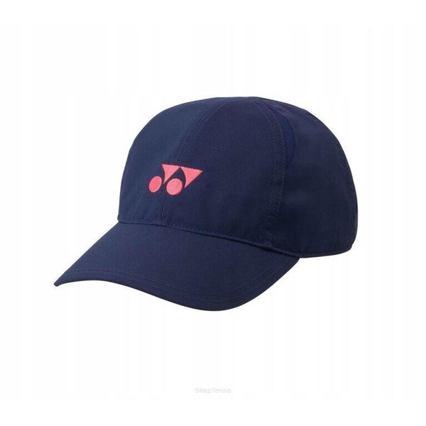 Czapka tenisowa z daszkiem Yonex Uni Cap granatowa. Niebieskie czapki z daszkiem YONEX, na jesień, bez wzorów. Za 135.00 zł.