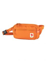 Saszetka Fjallraven High Coast Hip Pack - sunset orange. Brązowe torby na ramię Fjällräven, bez wzorów, z meshu, bez dodatków. Za 264.05 zł.