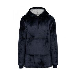 Poncho Kariban Plaid. Niebieskie kurtki przeciwdeszczowe KARIBAN, uniwersalny, bez wzorów, bez kaptura. Za 201.00 zł.