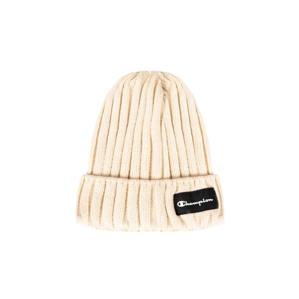 Czapka outdoor zimowa unisex Beanie. Brązowe czapki zimowe Champion, bez wzorów. Za 93.00 zł.