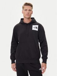 The North Face Bluza Fine NF0A89EU Czarny Regular Fit. Czarne bluzy The North Face, m, bez wzorów, z syntetyku, bez kaptura. Za 329.99 zł.