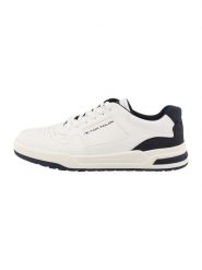 Tom Tailor Sneakersy w kolorze biało-granatowym rozmiar: 46. Białe buty sportowe casual Tom Tailor, bez wzorów, bez zapięcia. Za 144.92 zł.