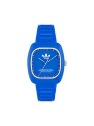 Adidas Zegarek Retro Wave Two AOSY24530 Niebieski. Niebieskie, analogowe zegarki Adidas. Za 479.99 zł.