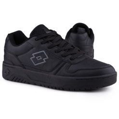 Buty męskie sportowe trampki GROOVN OC. Czarne trampki Lotto, l, bez wzorów, bez zapięcia. Za 117.00 zł.