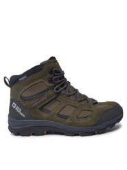 Jack Wolfskin Trekkingi Vojo 3 Texapore Mid M 4042462 Khaki. Brązowe botki sznurowane Jack Wolfskin, bez wzorów, ze skóry, bez obcasa, bez zapięcia. Za 339.99 zł.