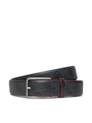 Guess Pasek Męski Not Coordinated Belts BM7805 P4135 Czarny. Czarne paski Guess, z aplikacjami, ze skóry. Za 269.99 zł.