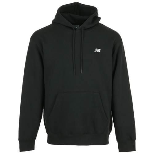 Bluza sportowa męska New Balance MT41511BK. Czarne bluzy z kapturem New Balance, l, bez wzorów, z kapturem. Za 376.00 zł.