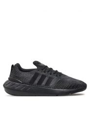 Adidas Sneakersy Swift Run 22 GZ3500 Czarny. Czarne buty do biegania Adidas, bez wzorów, z materiału, bez zapięcia. Za 246.99 zł.