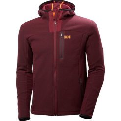 Bluza polarowa w kolorze bordowym. Bluzy z kapturem marki Helly Hansen. W wyprzedaży za 279.95 zł.