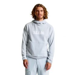 Bluza Slam Z Grafiką Dorośli. Szare bluzy z kapturem SLAM, m, bez wzorów, z bawełny, z kapturem. Za 566.99 zł.