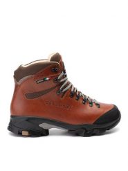 Zamberlan Trekkingi 1996 Vioz Lux Gtx Rr GORE-TEX Brązowy. Brązowe botki sznurowane Zamberlan, bez wzorów, z gore-texu, bez obcasa, bez zapięcia. Za 1,199.00 zł.
