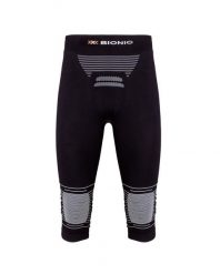 Kalesony 3/4 męskie X-Bionic ENERGIZER 4.0. Czarne kalesony X BIONIC, m, bez wzorów, z dzianiny. Za 489.99 zł.
