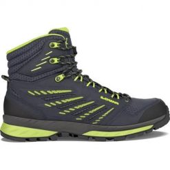 Buty trekkingowe męskie Lowa Trek Evo Gtx Mid. Szare trekkingi Lowa, bez wzorów, z materiału, za kostkę, bez zapięcia. Za 1,414.00 zł.