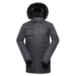Kurtka męska zimowa wodoodporna Alpine Pro Werd. Szare kurtki przeciwdeszczowe Alpine Pro, na zimę, m, bez wzorów, bez kaptura. W wyprzedaży za 399.00 zł.