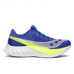 Buty do biegania męskie Saucony Endorphin Pro 4. Niebieskie buty do biegania Saucony, bez wzorów, bez zapięcia, do biegania. W wyprzedaży za 889.40 zł.