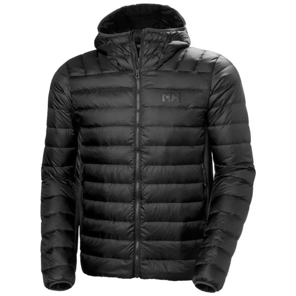 Kurtka z kapturem Helly Hansen Verglas Down Hybrid 2.0. Czarne kurtki Helly Hansen, l, bez wzorów, z elastanu, z kapturem. Za 960.50 zł.